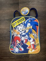 Sonic Hedgehogs Mini Backpack Preschool Toddler 11” New With Tags - £4.99 GBP