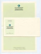 Outrigger Waikiki Shore Sheet of Stationary &amp; Mailing Envelope Honolulu ... - $13.86