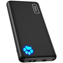 Portable Charger, Slimmest 10000Mah 5V/3A Power Bank, Usb C In&amp;Out High-Speed Ch - £30.07 GBP