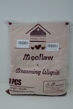 Meoflaw Dreaming Wapiti 3Pcs Bedding Duvet Cover Set ~ King Size Pink Mocha - £23.97 GBP