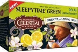 Celestial Seasonings Sleepytime Decaf Lemon Jasmine Green Tea (6 Boxes) - £17.07 GBP