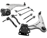 Front Lower Control Arms w/Ball Joints Outer Tie Rods End for Ford Fusio... - £270.42 GBP