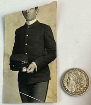 c1898 Geneva NY 8th Regt Co G Vol Infantry Spanish American War Soldier Photo - £27.25 GBP