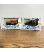 ERTL Vintage Lot Of 2 Vehicles 1/43 Scale 1923 Ford Fordor &amp; 1930 Chevy ... - $13.71