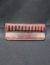 STRONG # 960 Ammo Holder Leather 12 Round .38 .380 .357 Belt Slide - £17.55 GBP
