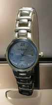 LA Express Silver Tone Women’s Quartz Watch Japan Mov&#39;t New Battery - $312.16 MXN