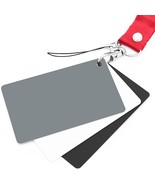 Grey Card White Balance Card 18% Exposure Photography Card Custom Calibr... - £11.43 GBP