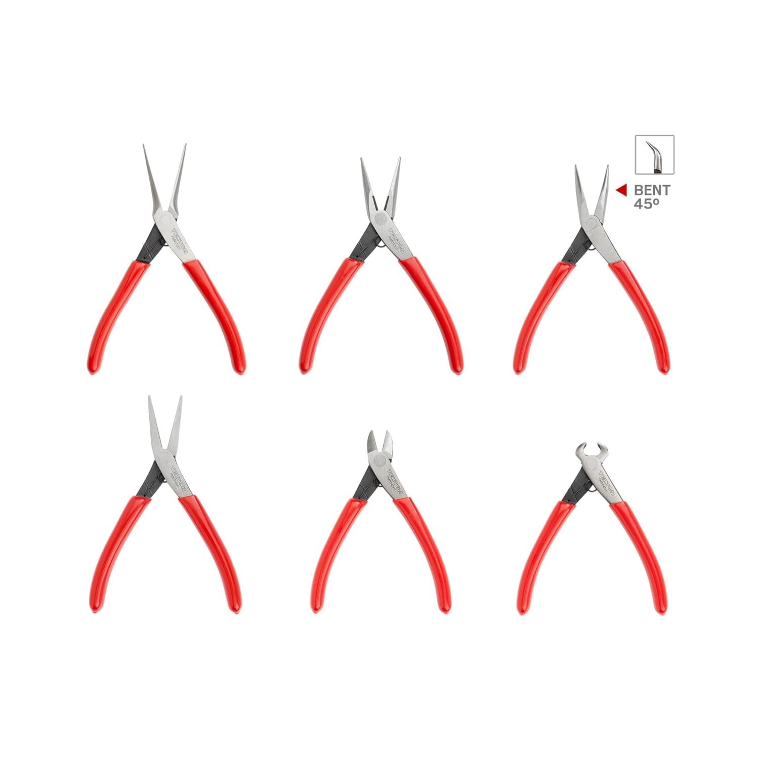 TEKTON Mini Pliers Set, 6-Piece (Needle Nose, Long Nose, Flat Nose, Cutting) | P - £95.01 GBP