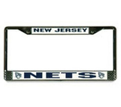 New Jersey Nets license plate frame by Rico Industries new auto tag frame NBA - £10.67 GBP