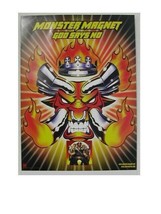 Monster Magnet Poster + Flat MonsterMagnet Super Judge god Says No - £21.23 GBP