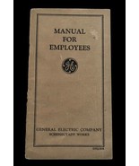 Vtg General Electric GE Employee Manual Schenectady Works NY 1930 Rare E... - $82.04 CAD