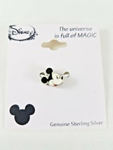 Disney Mickey Mouse Sterling Silver Slide Bead Enamel Charm NWT - £18.37 GBP