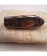 Vintage Handmade Silverware vase Brooch - $45.00