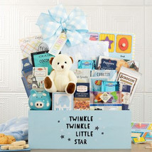 Hello Baby: Baby Boy Gift Basket - £82.93 GBP