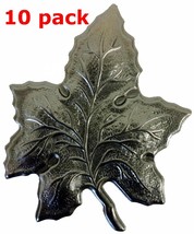 Metal Stampings Maple Leaf Leaves Stamped Stamps Tree STEEL .020&quot; Thickness L112 - £5.89 GBP