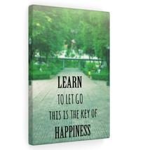 Inspirational Wall Art Learn To Let Go Motivational Print Ready to Hang Artwork - £59.75 GBP+