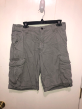 Carhartt Force Relaxed Fit Mens Cargo Shorts SZ 33 Inseam 10.5&quot; Khaki Color - £14.21 GBP