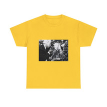 Joe Biden Black &amp; White Punk Rock Graphic Print Unisex Heavy Cotton T-Shirt - $13.48+