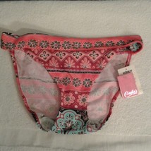 Candie&#39;s M floral bathing swim suit bottoms - $9.00