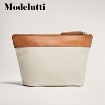 Portable clutch storage bags high capacity zippers wild solid simple casual ladies tote thumb200