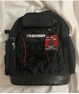 Husky 16 Inches Pro Tool Backpack Waterproof Molded Base and Rugged 36 P... - $150.92 CAD