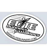 Elite Runners &amp; Walkers Logo Sticker  - £3.93 GBP