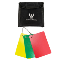 Great Call | Field Hockey Penalty Cards Set w/ Case Red Yellow Green Soccer Lax - £7.98 GBP