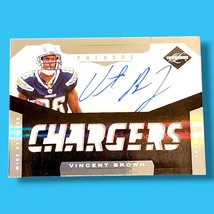 2011 Panini Limited #227 Vincent Brown #&#39;d /299 Phenom Materials  JERSEYRPA - £3.99 GBP