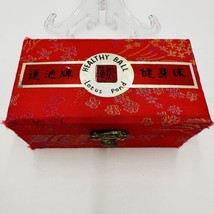 Cloisonné Chinese Health Balls Lotus Pond Dragon &amp; Phoenix Vintage Stress - £43.13 GBP