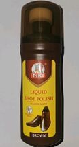 2 Piki Liquid Shoe Polish Color Brown, Gloss Shiny Wax, 60ml (Pack Of 2) - $11.39 2 Piki Liquid Shoe Polish Color Brown, Gloss Shiny Wax, 60ml (Pack Of 2) - $11.39