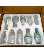 Bonne Ambiance Glass Bud Vase Set (10) Clear 5-6&quot; - £15.86 GBP