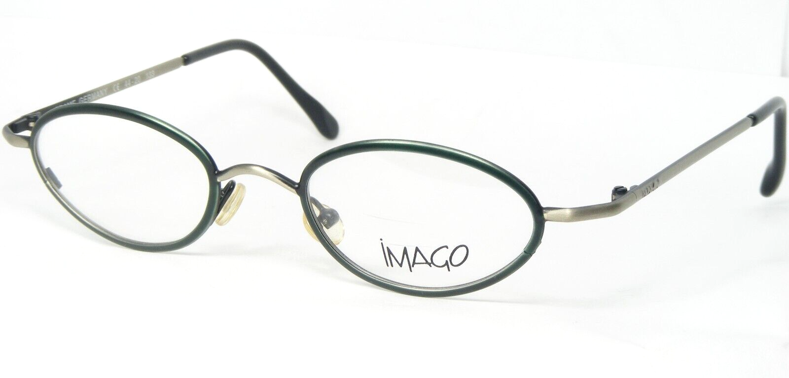 Vintage iMAGO AUSTER 03 Vert Lunettes Monture 44-20-133mm Allemagne - $86.12