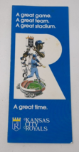 Vintage Kansas City Royals 1973 Schedule Pamphlet Brochure Program 70s 1... - £10.75 GBP