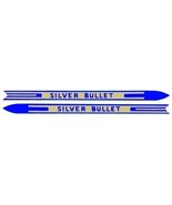 AMERICAN FLYER  SILVER BULLET ADHESIVE STICKERS S Gauge Trains Parts - £7.04 GBP