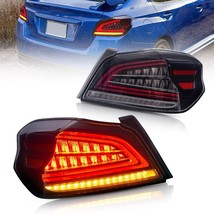 Vland 15-21 Subaru Wrx &amp; S Ti Lightbar Led Drl Rear Lights Tail Smoke Dynamic Hd - £309.38 GBP