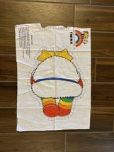 Vintage Rainbow Brite Twink Sprite Back Cut Sew Pillow Doll Fabric Panel 1983 - $8.49