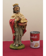 Vintage Fontanini 12&quot; Scale Nativity Figure Paper Mache Italy  Wise Man Men - £100.13 GBP