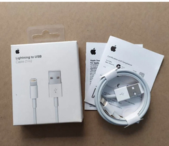 Genuine iPhone Charger Fast For Apple Cable USB Lead 5 6 7 8 X XS XR 11 12 13 - £4.31 GBP