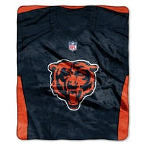 Chicago Bears 50&quot; by 60&quot; Plush Raschel Throw Blanket - NFL - €24,07 EUR