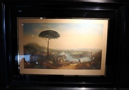A J HANDFORD British Lithographer Rome from Mount Aventi Signed c1910 Framed - £192.94 GBP