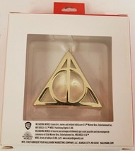 Hallmark 2021 Harry Potter THE DEATHLY HALLOWS Christmas Tree Ornament P... - £20.38 GBP
