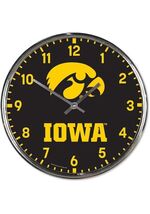 Iowa Hawkeyes Chrome Clock - NCAA - $31.03