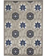 5 X 8 Blue And Gray Indoor Outdoor Area Rug - $242.07 CAD