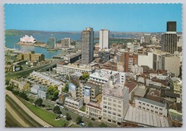 1970s Stunning Aerial View Of Sydney Harbour And Opera House Vintage Postcard - £10.80 GBP