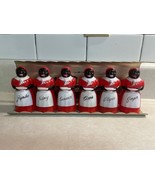 Vintage 1949 F&amp;F Mold Jemima spice set Mississippi rack un-used Near Mint - $525.00