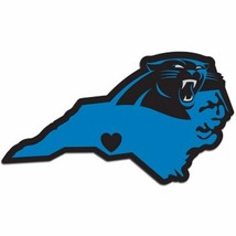 NFL Carolina Panthers Home State Auto Car Window Vinyl Decal Sticker - £3.87 GBP