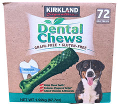 Kirkland Signature Dental Chews 72 Count EXP 08/2028 - $43.02