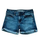 American Eagle 360 Super Stretch High Rise Shorts Sz 6 - $285.06 MXN