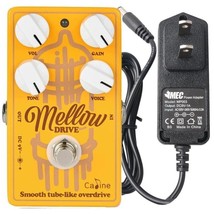 CALINE CP-502 MELLOW DRIVE Smooth Tube-like Overdrive + 9v Power Adapter... - £39.88 GBP