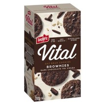 4 Boxes of Leclerc Vital Brown Oat Bran Cookies Brownies Chocolate 70% 2... - £27.48 GBP